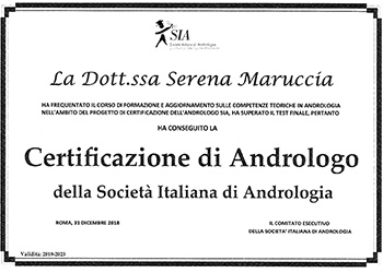 Andrologo Serena Maruccia